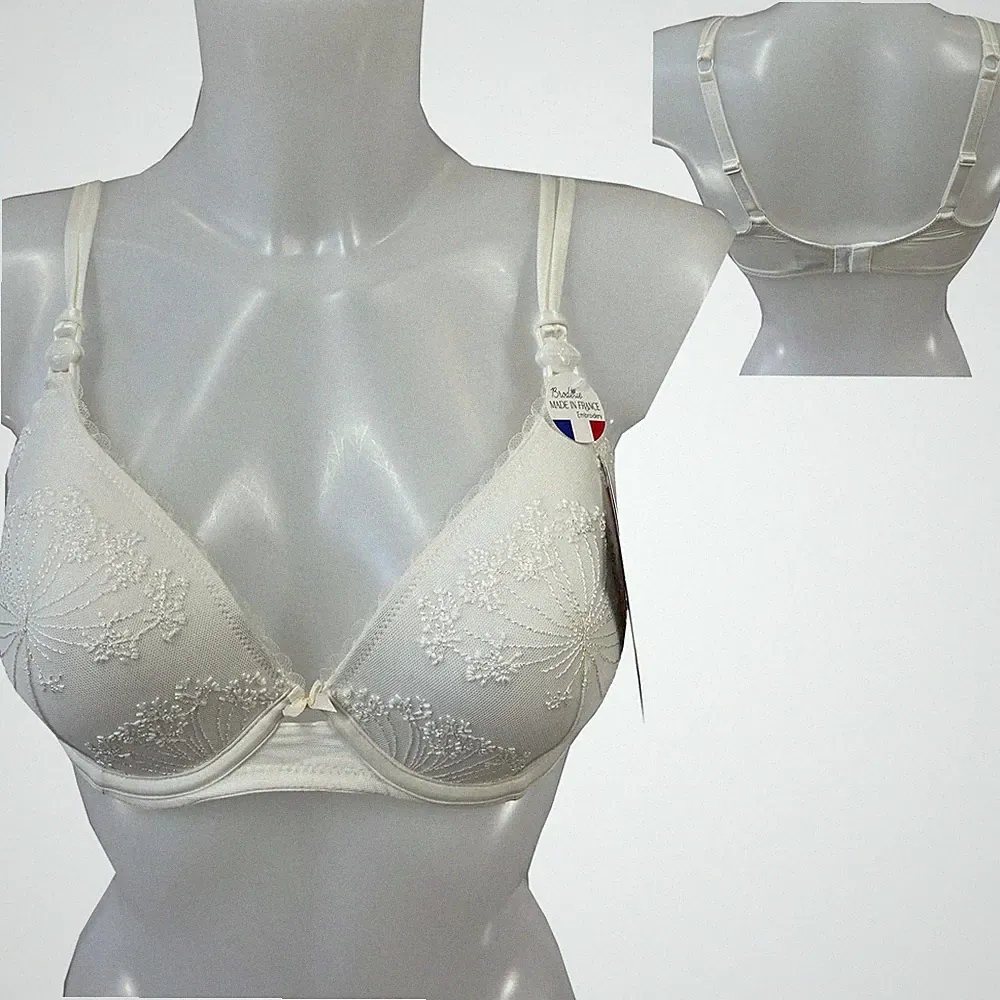 Cache Cœur Damen BH Still-BH Push-up mit Bügel 'LOUISE' Gr. 70D Creme NEU