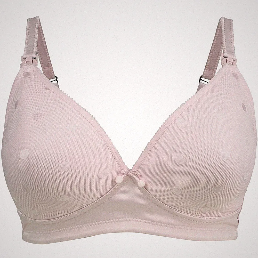 Cake Lingerie Still-BH soft BH ohne Bügel Gr.65A UK 30A Wattiert kwik klip Rosa