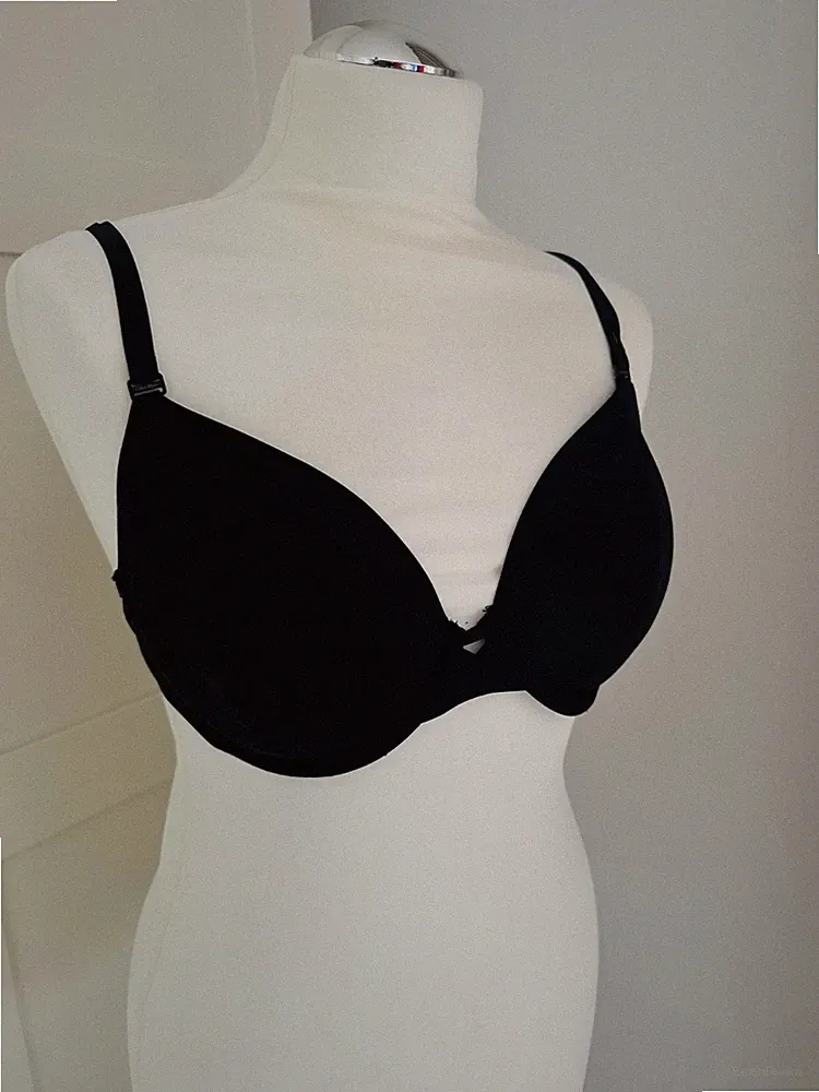 Calvin Klein BH 80D schwarz Bügel BH leicht gepolstert Damen