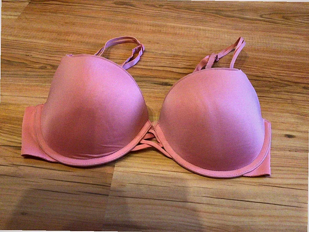 Calvin Klein BH, Bügel BH, T-Shirt BH Gr. 34C = 75 C rosa Push up !!!