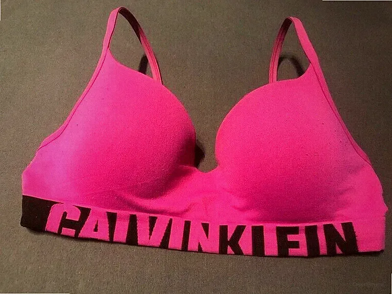 CALVIN KLEIN CK PUSH UP BH 75 D SCHALEN BH BRALETTE BUSTIER NEUW.!! TOP !!!