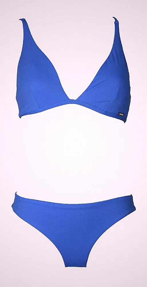 CALVIN KLEIN Damen Bikini Triangel BH herausnehmbare Polsterung und Slip Art. ZW