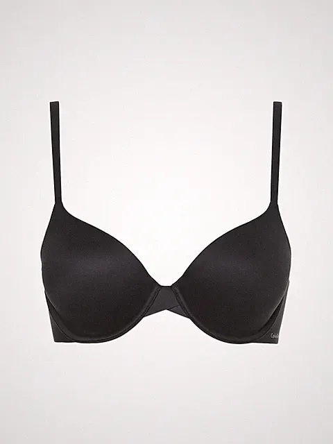 Calvin Klein Damen Unterwäsche BH Modern T-Shirt Bra 70E Schwarz 000QF3837E001