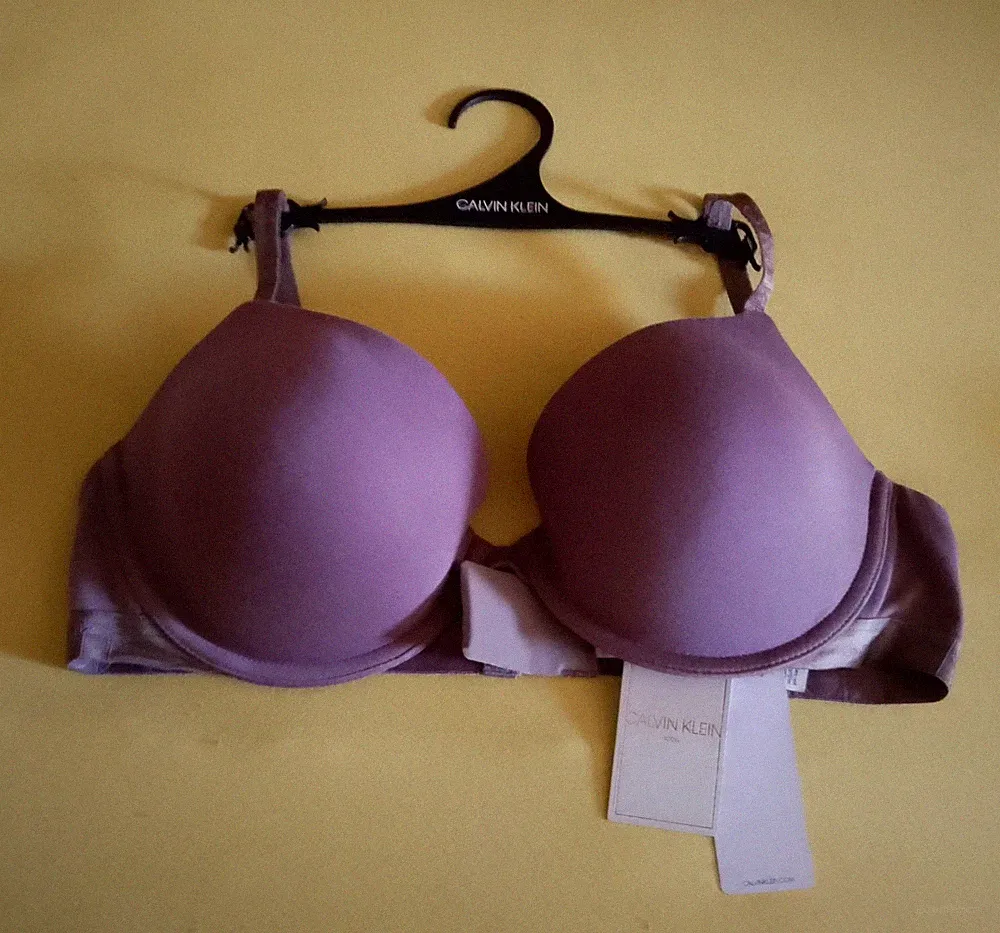 Calvin Klein - LIFT DEMI-BH mit Bügel - Farbe: Plum dust, Gr. 85C, Sommer-BH!