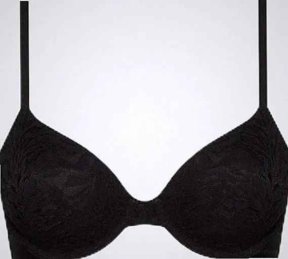 CALVIN KLEIN LIGHTLY LINED DEMI-PLUNGE BH [ GR. 70D ] DAMEN BUSTIER SCWHARZ