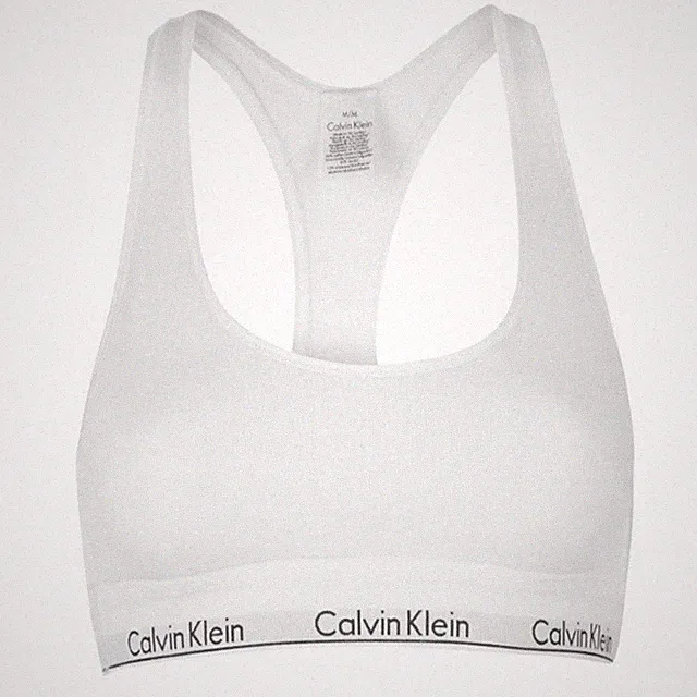 Calvin Klein Modern Cotton Damen Bralette weiß leicht dehnbar Unterwäsche
