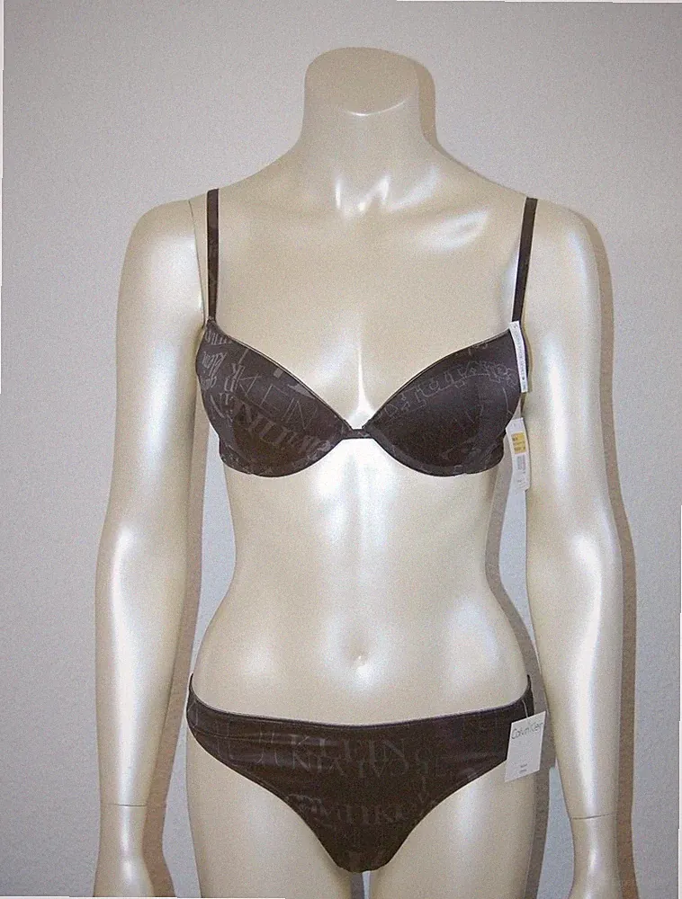 *** CALVIN KLEIN *** PUSH UP BH-SET mit Tanga -COVERAGE LEVEL 2 *** UVP: 70€