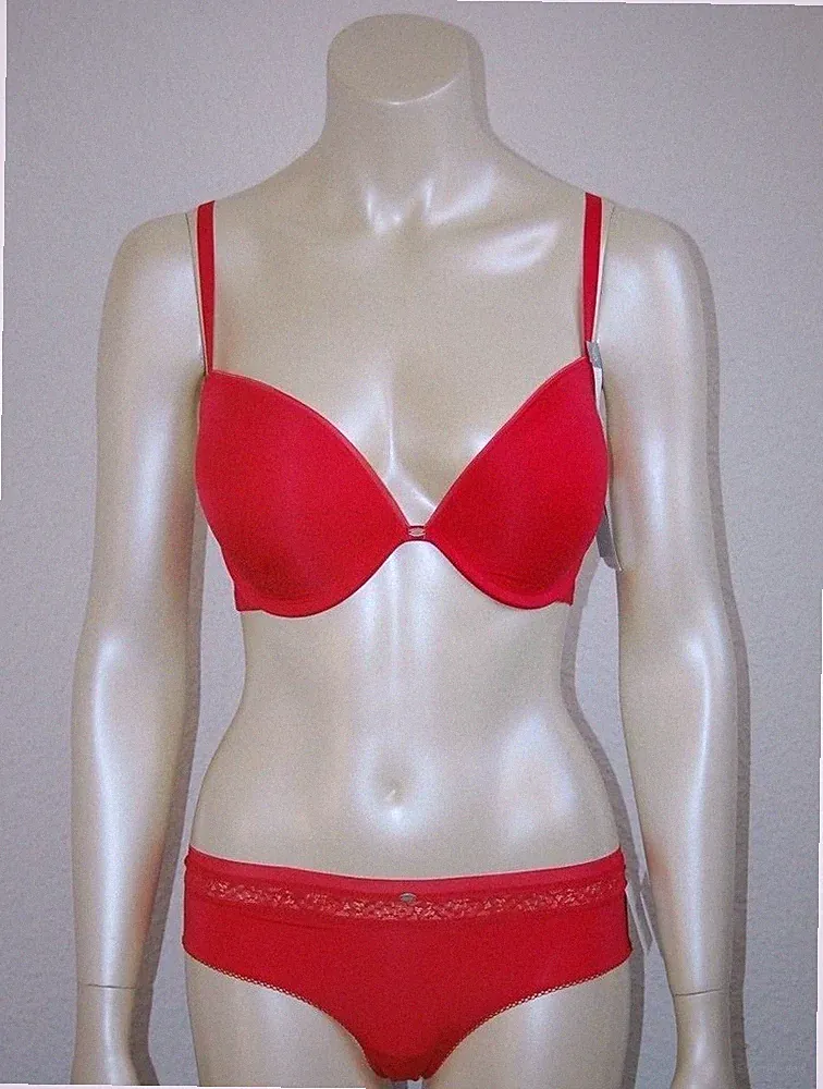 *** CALVIN KLEIN *** PUSH UP BH-SET naked glamour LEVEL COVERAGE 2***UVP: 80€