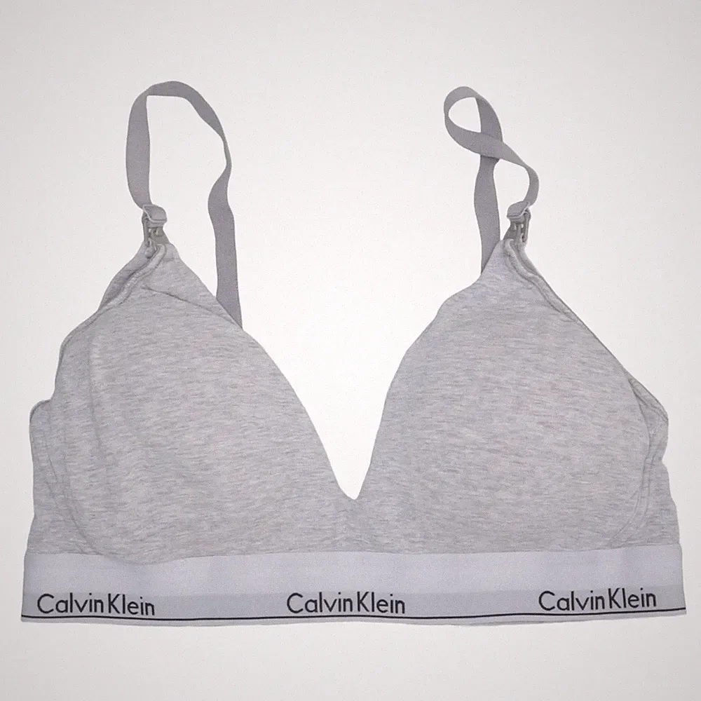Calvin Klein, Still-BH, Größe: XL, Grau/Schwarz/Weiß, Sonstiges, Damen #h9R