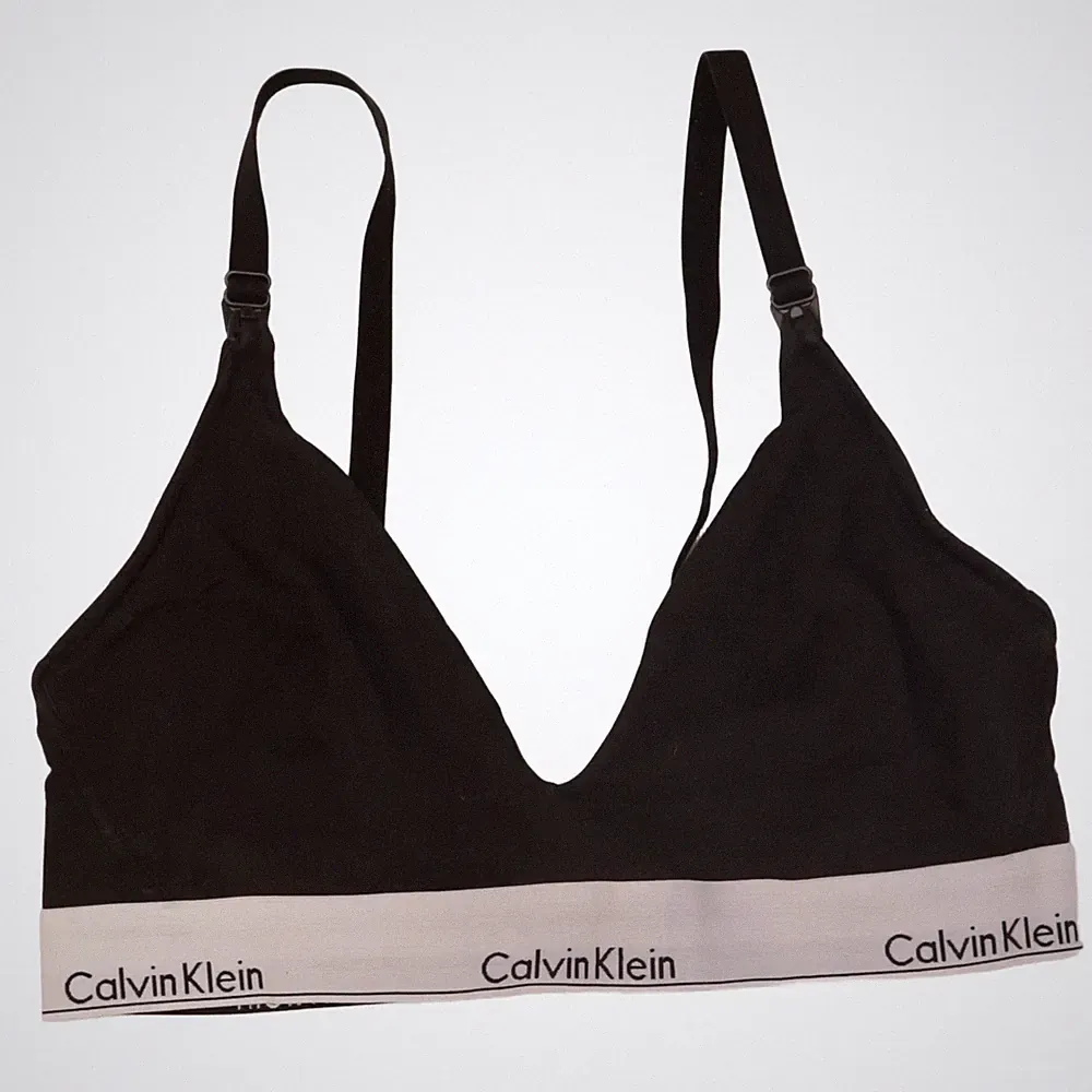 Calvin Klein, Still-BH, Größe: XL, Schwarz, Baumwolle/Elasthan/Modal #RwM