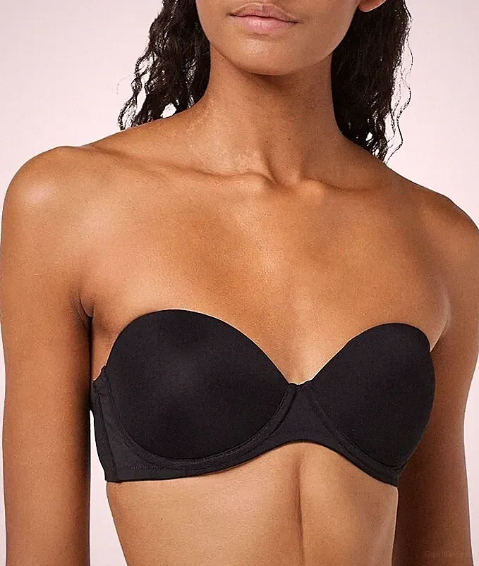 CALVIN KLEIN trägerloser Damen Push Up BH Gr.36 D, Neu - UVP 29,90€