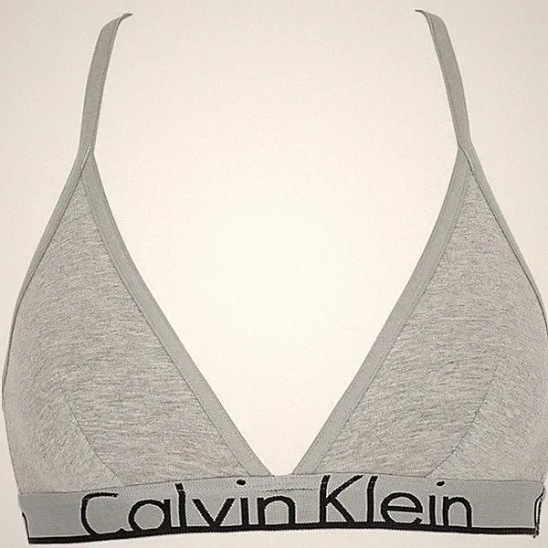 Calvin Klein Underwear Triangel BH MULTIWAY STRAP COTTON GREY Gr. UK 14 LARGE