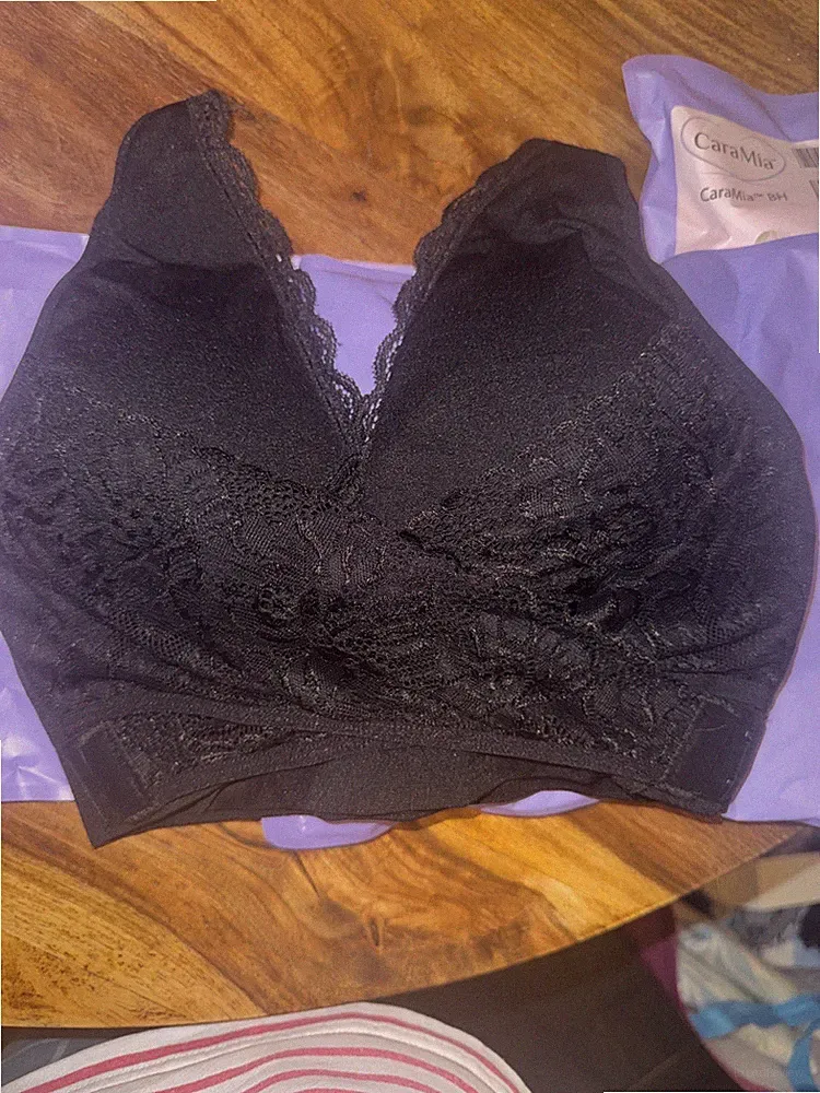 👙 CaraMia Bügelloser BH In Schwarz 👙