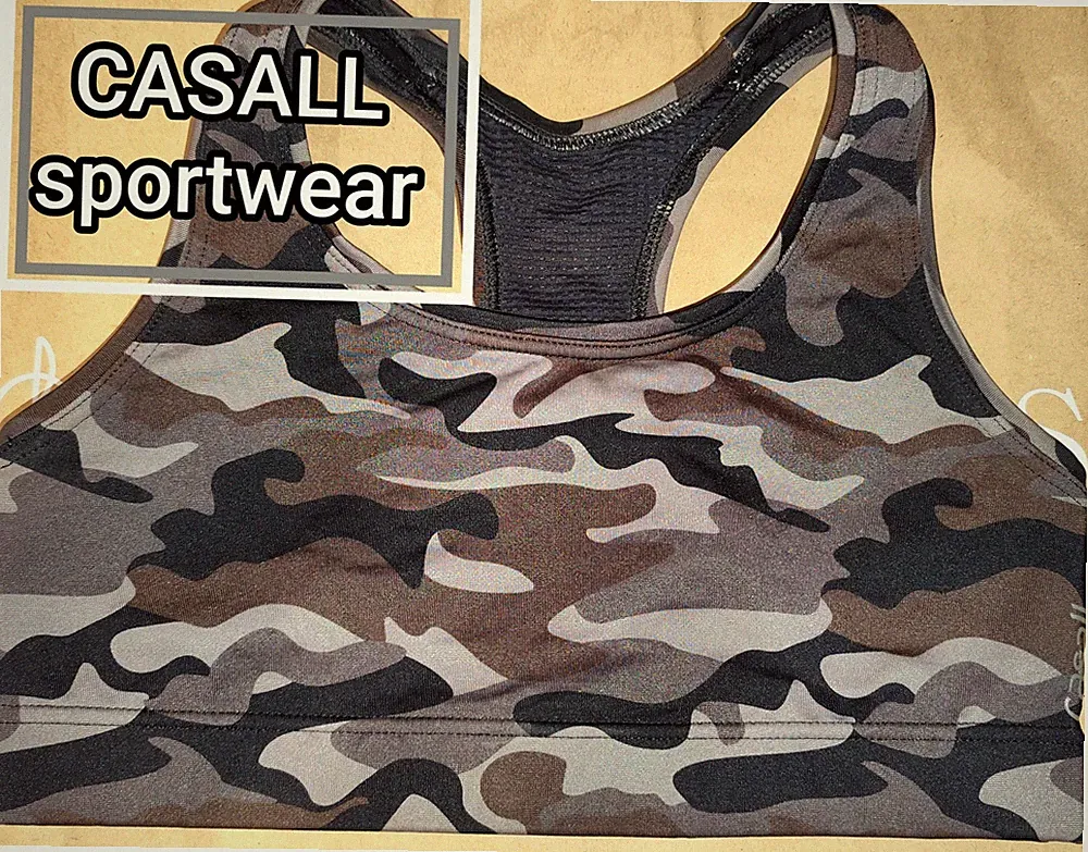 CASALL Sport-BH Damen Gr. S / M Cup A / B Sonder Edition Military NEU! OVP 60 €