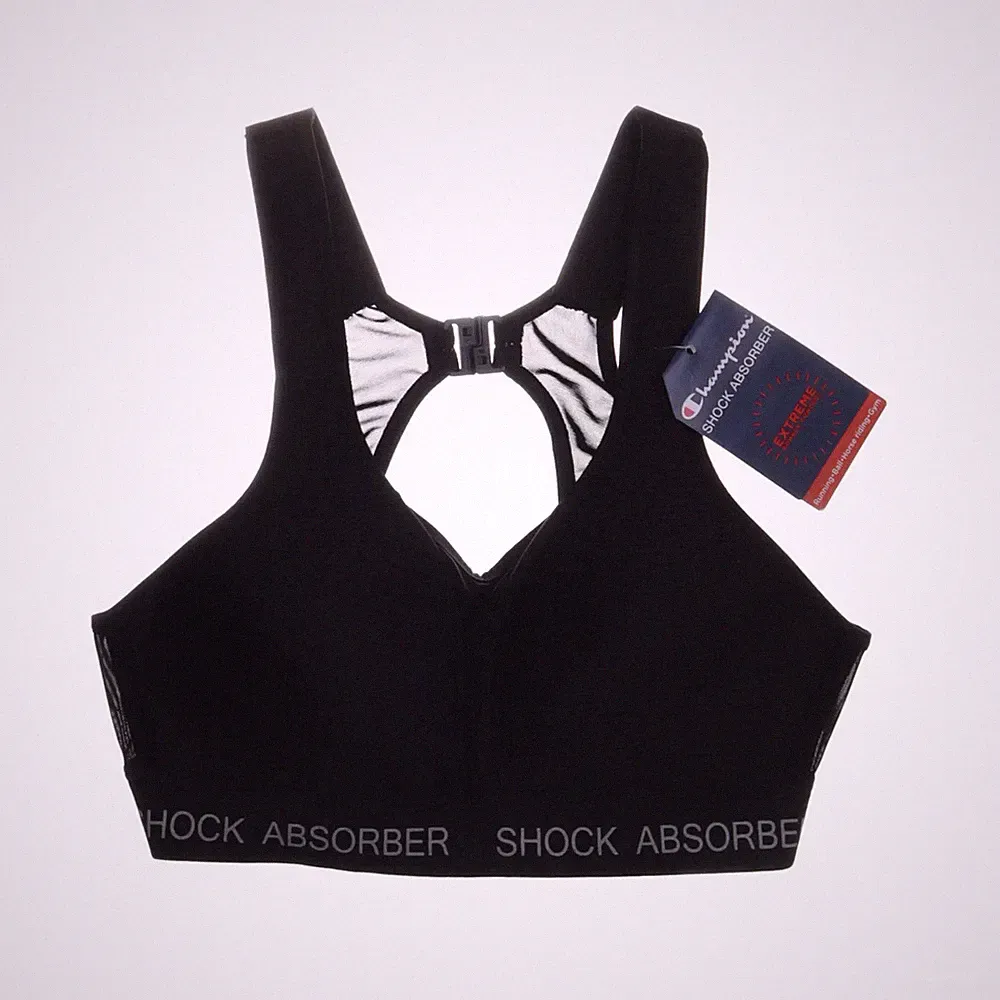 Champion, Sport-BH, Größe: 58, Schwarz, Elasthan/Polyamid/Polyester #3Pi