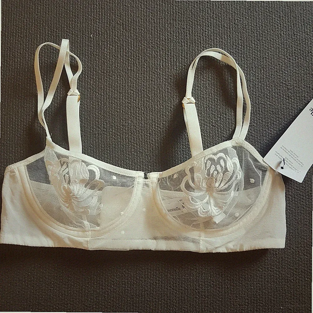 Chantelle Balconette-BH mit Transparente Spitzendetails und Bügel Gr. 70 B Neu