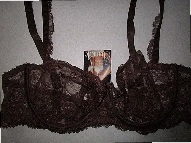 Chantelle BH mit Bügel, Spitze, Gr:75C, Braun, Art:2805, NP:69€, NEU!