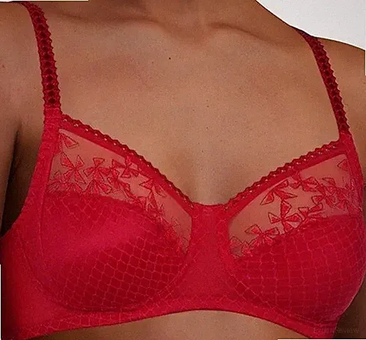 CHANTELLE Bügelloser-BH in Rot Gr.75 Cup B Rot Neu mit Etikett NP€72