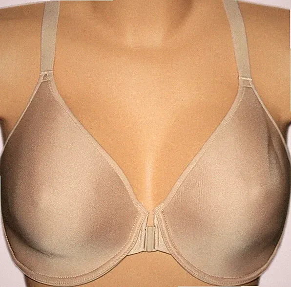 Chantelle C12B70 bra BH vorne befestigt EU 75 F GB 34 E Beige