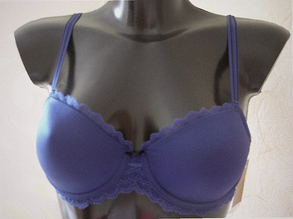Chantelle Memory Form Navy BH Größe 70 C Cup NEU