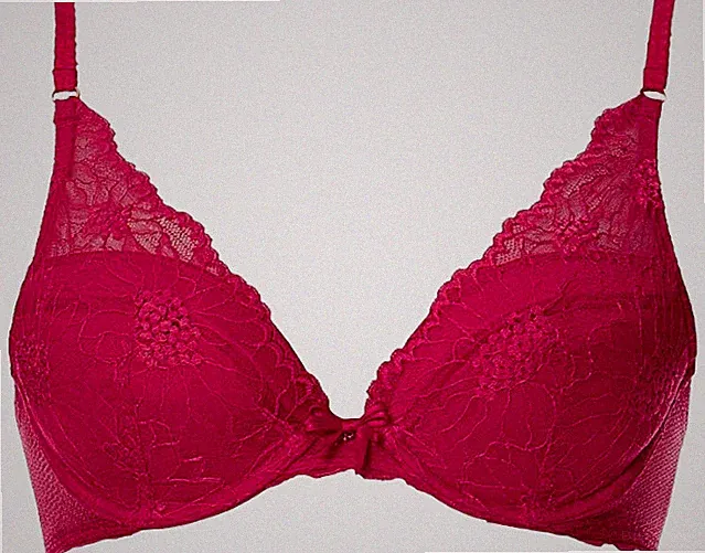 Chantelle Opera PUSH-UP Bh mir Bügel 1272 Rotwein