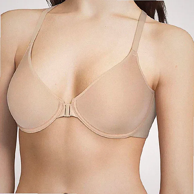 Chantelle Prime Damen BH mit Bügel Vorderverschluss leicht gepolstert Gr. 70F