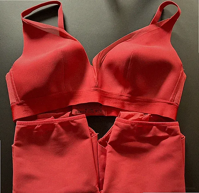 CHANTELLE Set "Prime" - 1 BH + 2 Slips - Rouge Congo - wie neu