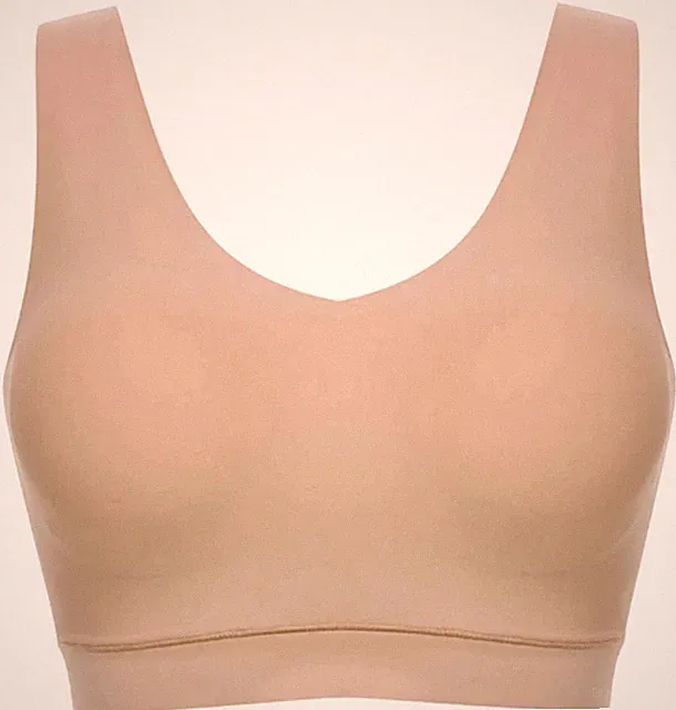 Chantelle Soft Stretch Bralette mit Pad Soft Crop top XS/S Beige XL/XXL Schwarz