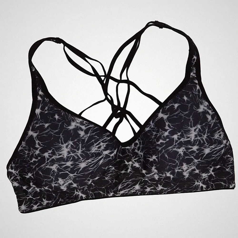 Chantelle, Sport-BH, Größe: M, Schwarz/Weiß, Print, Damen #DO0