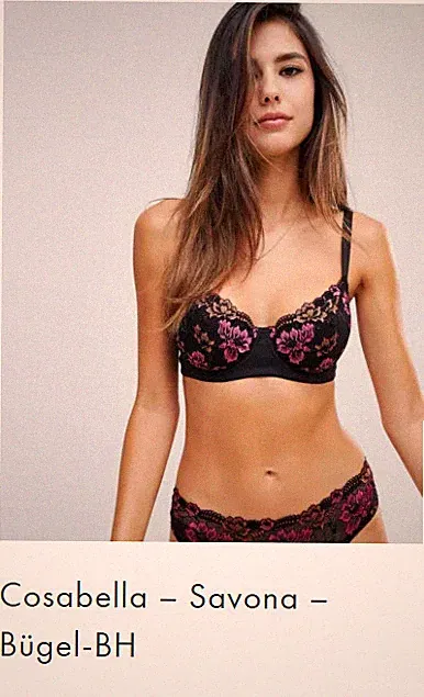 Cosabella Bügel BH mit wunderschöner Spitze 75C sexy dessous 34C Neu mit Etikett