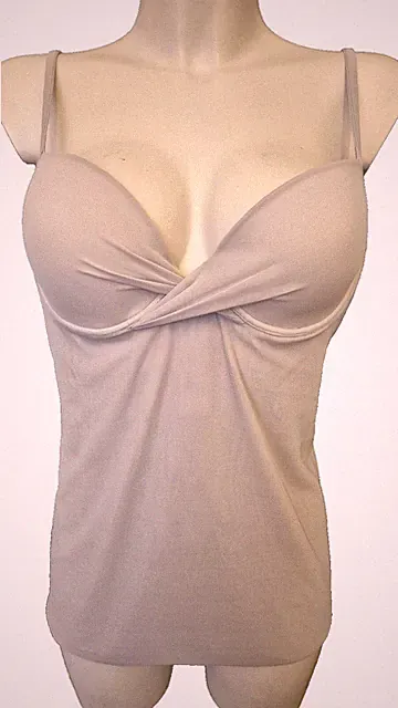 Cotton Club Designer Formend Bügel BH-Hemd Top MILLY Gr.85B UK 38B Camisole