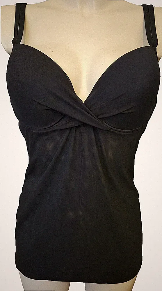 Cotton Club Designer Formend Bügel BH-Hemd Top MILLY Gr.85C UK 38C Camisole