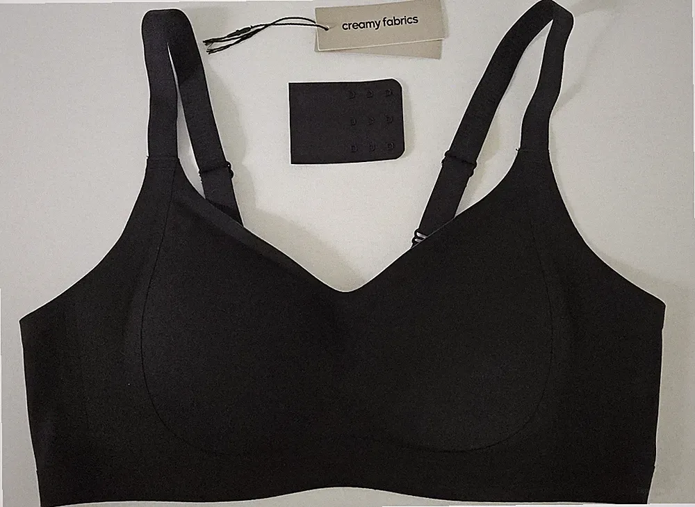 CREAMY FABRICS CFAB Seamless Compact Push-up BH 2XL schwarz