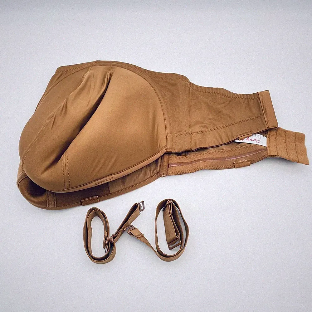 Curvy Kate Damen Luxe trägerloser BH, Caramel, 36J siehe Hinweis