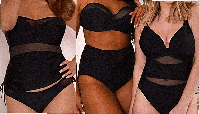 Curvy Kate Sheer Class SWIM 65-90 D E F G H I J K M O Badeanzug Bikini Tankini