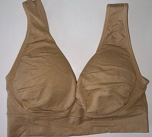 Damen Belvia BH nahtloser Soft-BH Komfort-BH ohne Büge Sport BH In Gr M Neu