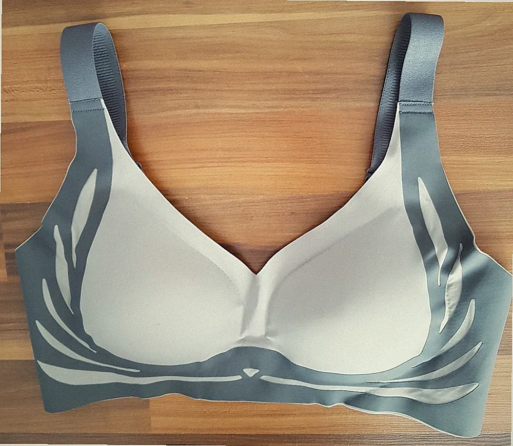 Damen BH Gr.XXL.,Grau.