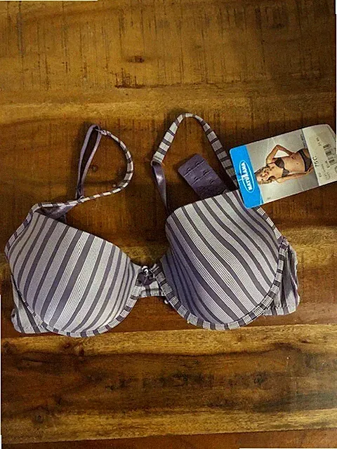 Damen BH in Lila Muster von Naturana Größe 75C