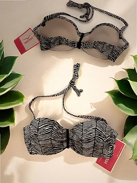 Damen Bikini Oberteil Gr. 36 mit Cup C Venice Beach Bademode Schwimm-Bade-BH