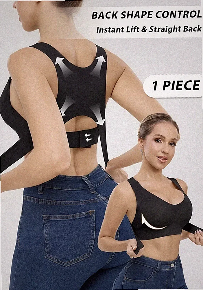 Damen Bralette BH schwarz bügellos breite Träger atmungsaktiv S M L XL XXL