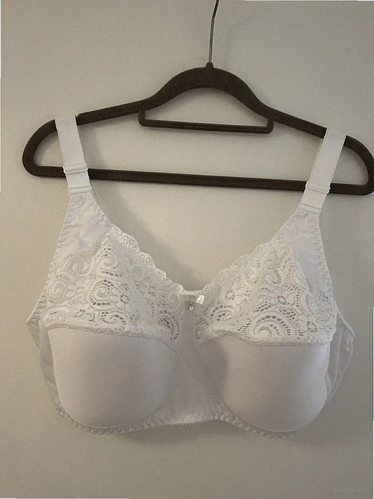 Damen Bügelloser BH, Weiß Gr. 95-I