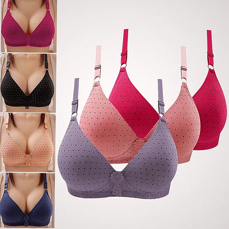 Damen Casual Unterwäsche Schalen Bügel BH Push-up BH Set Beqeum 3er Pack