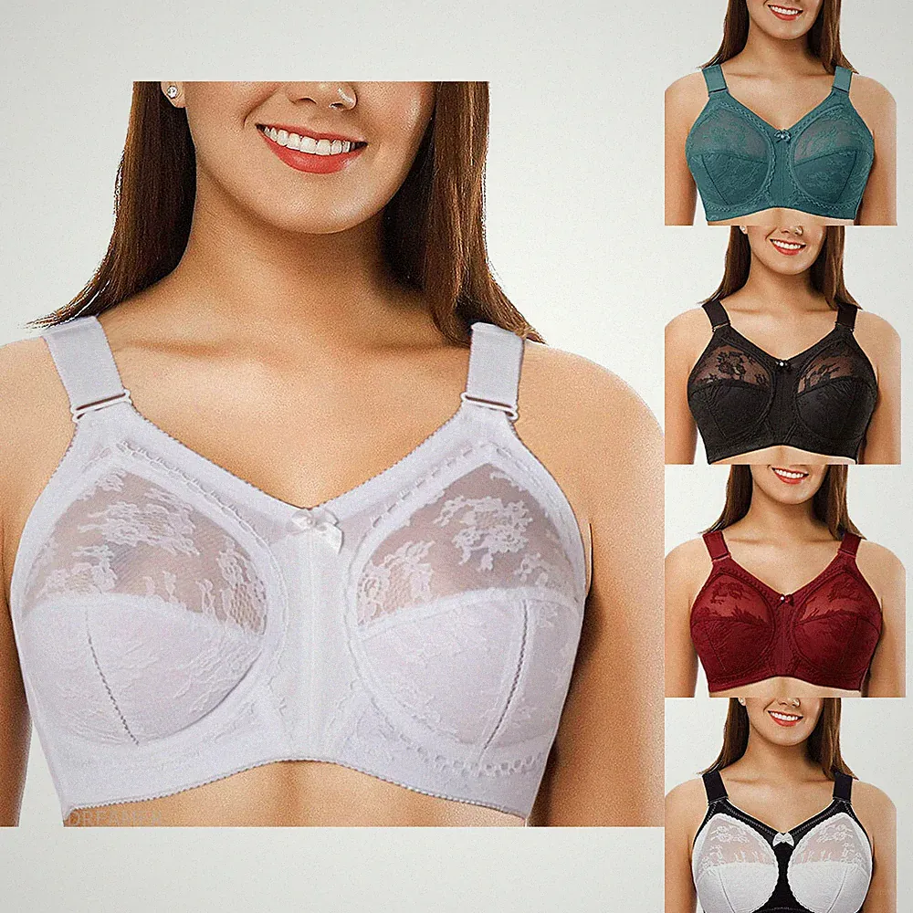 Damen Minimizer Vollschalen BH bügellos fester Halt großer Busen Übergröße 34-50C-GG