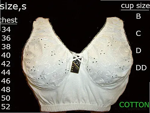Damen Neu Pull On BH Schlaf BH Weste Übergröße 34 46 38 40 42 44 46 48 50 52 NEU