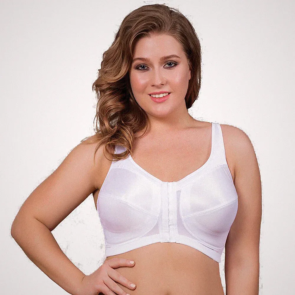 Damen Push BH Cup C Frontverschluss Entlastungs Haken Verschluß vorne 3651