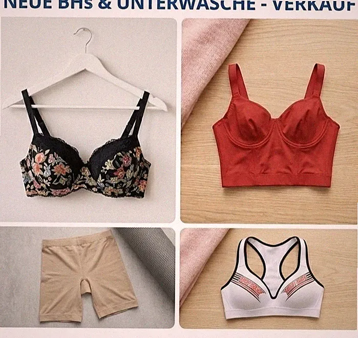 Damen Push-Up-BH 85C, mehrfarbig, bestickt, Blumenmuster, BH & Unterwäsche