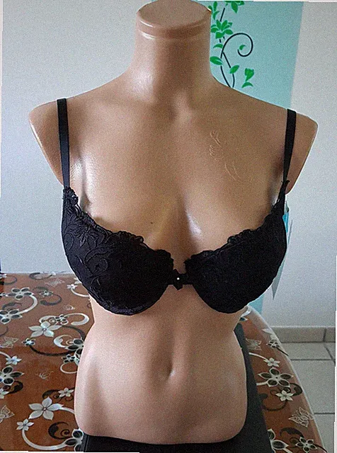 Damen Push-up- BH von Naturana, schwarz, Gr.70B