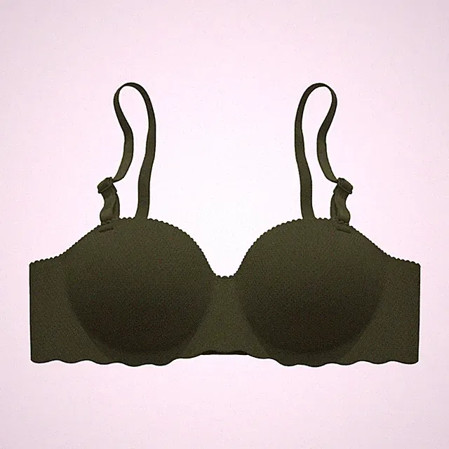 Damen Push Up Nahtloser BH Kleine Brust Ohne Stahlring Bequem Stil