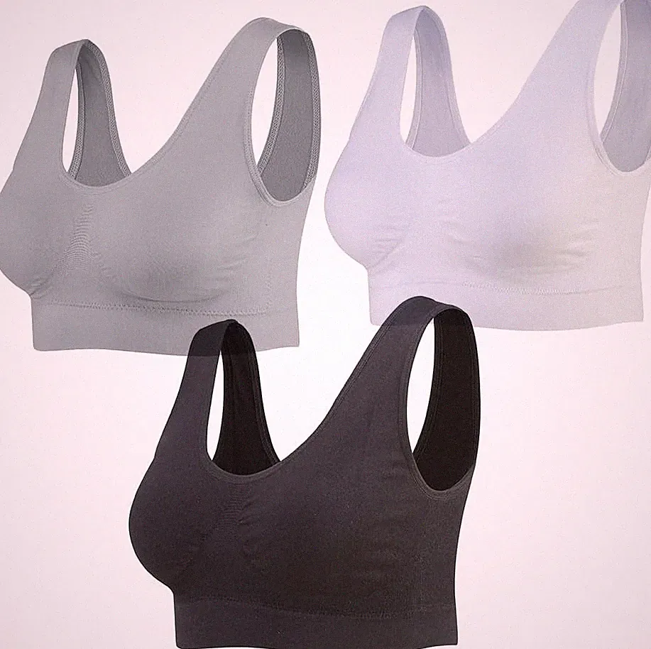 Damen Seamless Sport BH mit Merfarben Wohlfühl-BH