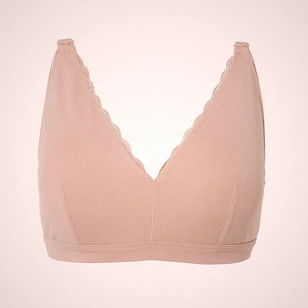 Damen Still BH ,80B , alt rosa